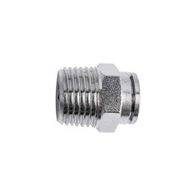 (image for) Metal Pu Fitting Straight 12mm X 1/2' M