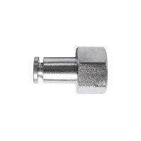 (image for) Metal Pu Fitting Straight 4mm 1/8' F