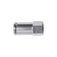 (image for) Metal Pu Fitting Straight 6mm 1/8' F