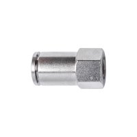 (image for) Metal Pu Fitting Straight 10mm 1/8' F