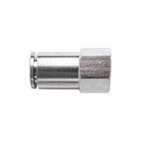 (image for) Metal Pu Fitting Straight 10mm 1/4' F