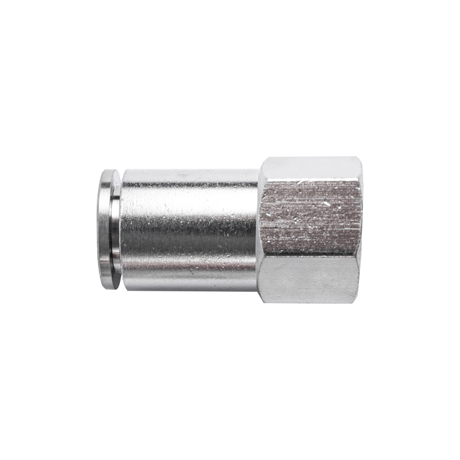 (image for) Metal Pu Fitting Straight 10mm 1/4' F