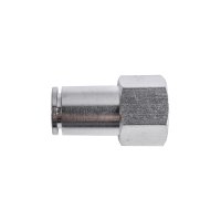 (image for) Metal Pu Fitting Straight 10mm 3/8' F