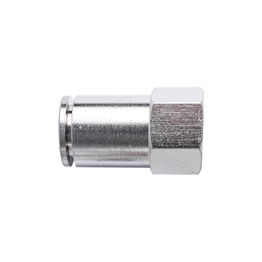 (image for) Metal Pu Fitting Straight 12mm 1/4' F