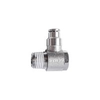 (image for) Metal Swiv. Elbow 4mm X 1/4' M