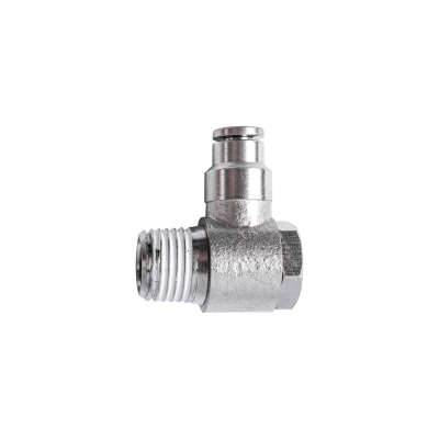 (image for) Metal Swiv. Elbow 4mm X 1/4' M