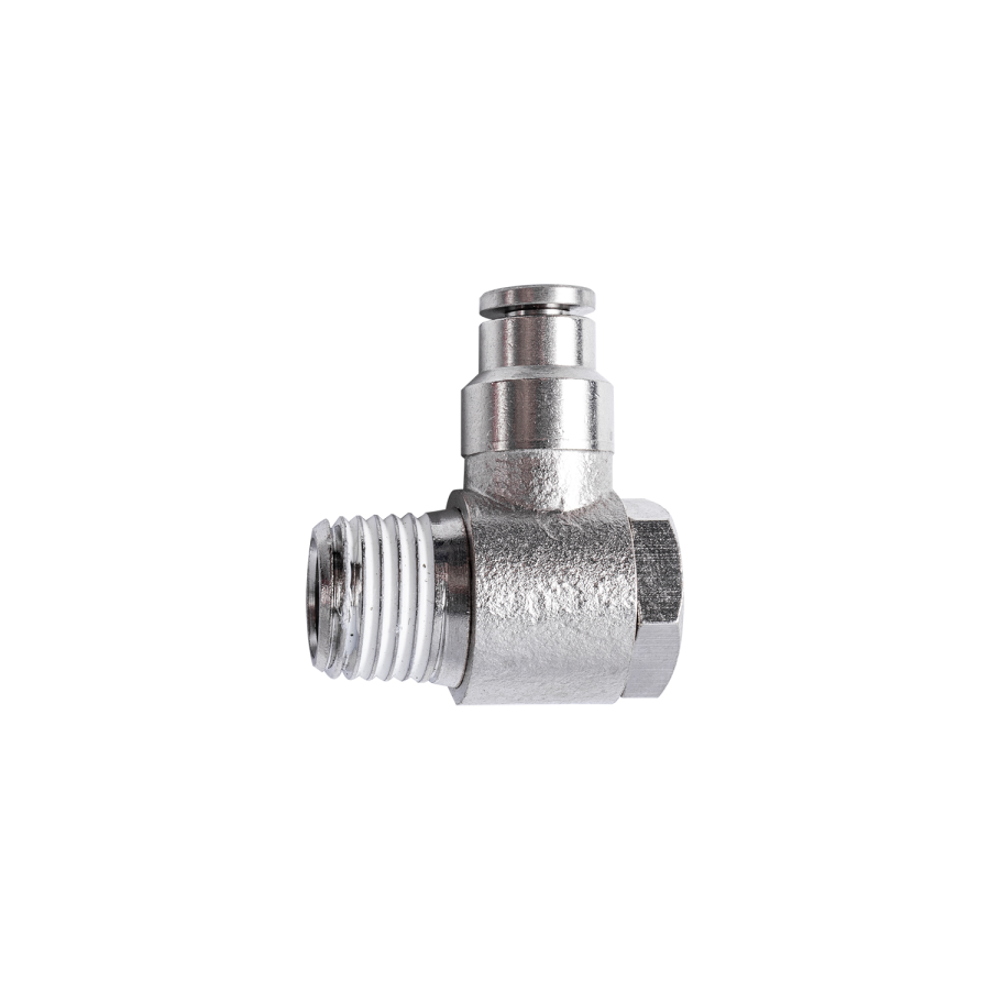 (image for) Metal Swiv. Elbow 4mm X 1/4' M