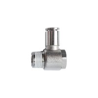 Metal Swiv. Elbow 8mm X 3/8' M (image for) Metal Swiv. Elbow 8mm X 3/8' M