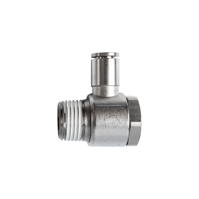 (image for) Metal Swiv. Elbow 8mm X 1/2' M