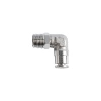 (image for) Metal Pu Fitting Elbow 4mm 1/8' M