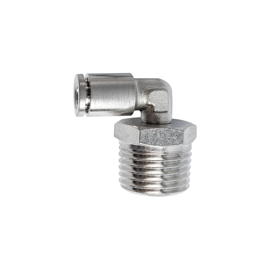 (image for) Metal Pu Fitting Elbow 6mm 1/2' M