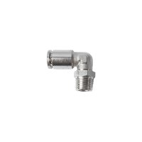 (image for) Metal Pu Fitting Elbow 8mm 1/4' M