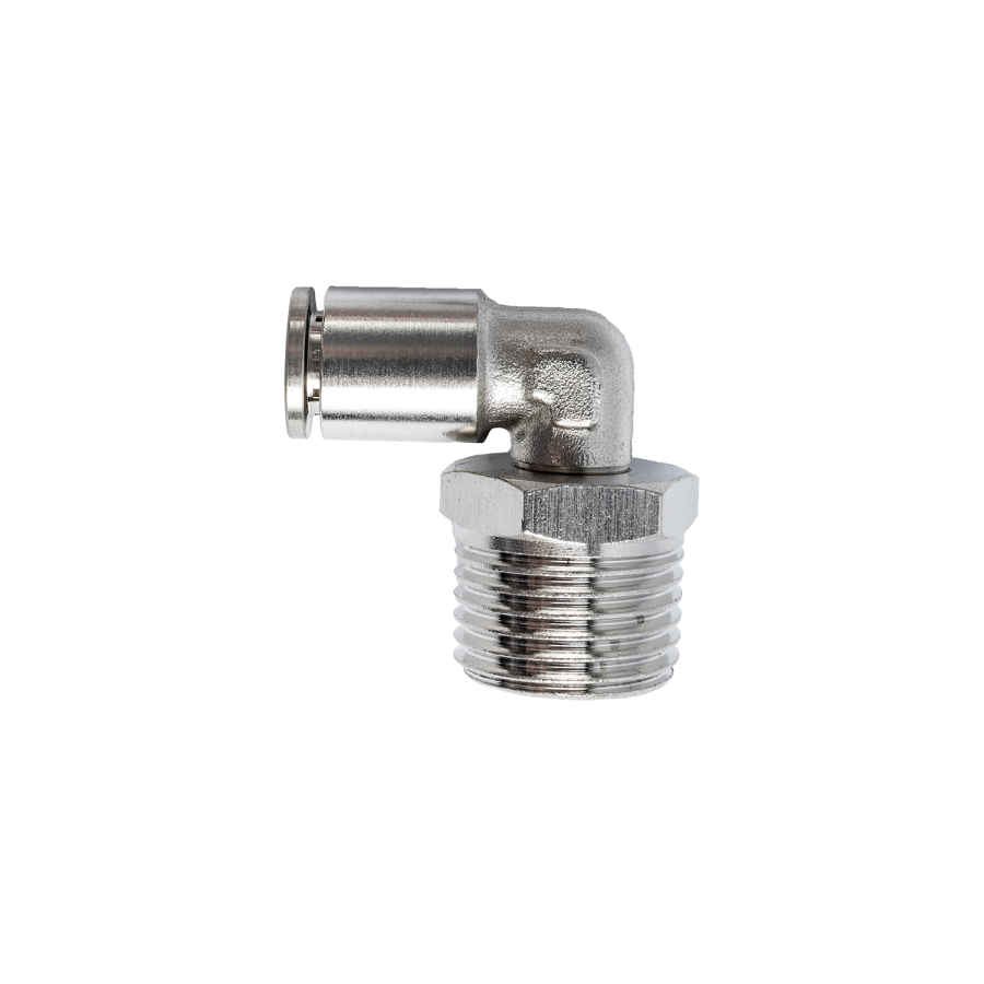(image for) Metal Pu Fitting Elbow 8mm 1/2' M