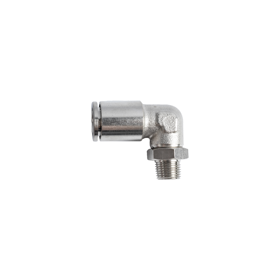 (image for) Metal Pu Fitting Elbow 10mm 1/8' M