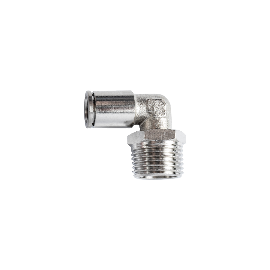 (image for) Metal Pu Fitting Elbow 10mm 1/2' M