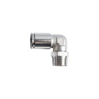 (image for) Metal Pu Fitting Elbow 12mm 3/8' M