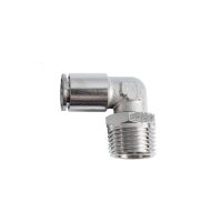 (image for) Metal Pu Fitting Elbow 12mm 1/2' M