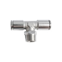 (image for) Metal Pu Fitting T-joint 10mm 3/8' M