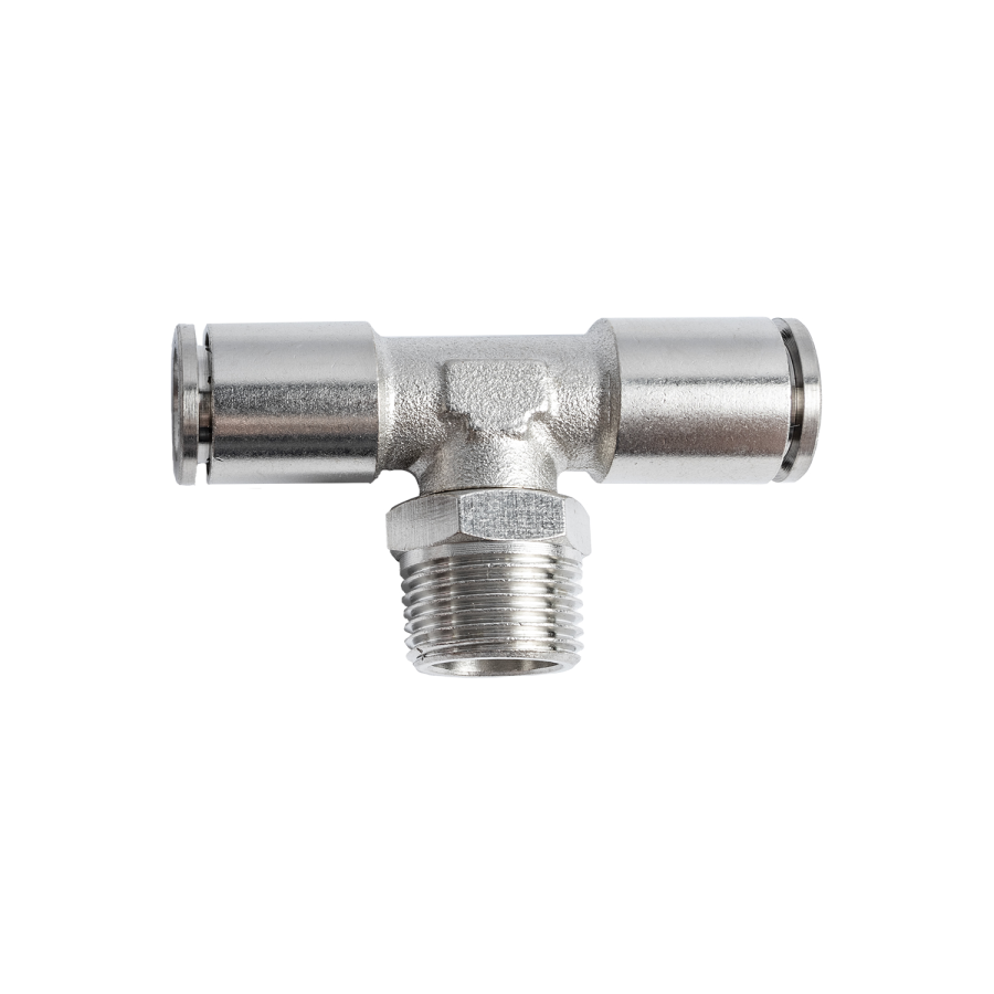(image for) Metal Pu Fitting T-joint 10mm 3/8' M