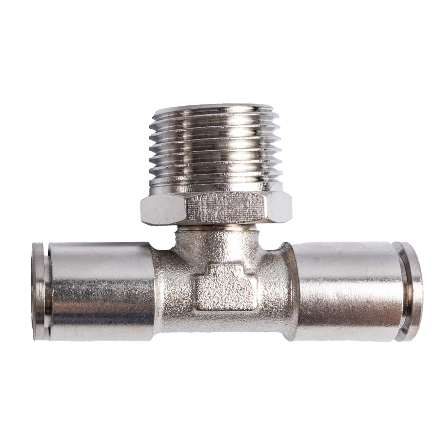 (image for) Metal Pu Fitting T-joint 10mm 1/2' M