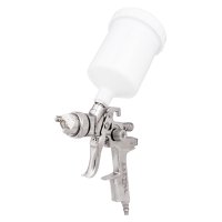 (image for) Spray Gun Hvlp Gravity 1.4mm S/s Nozzle & Needle With Plastic Cup