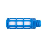 (image for) Plastic Breather Silencer 1/2' M Blue