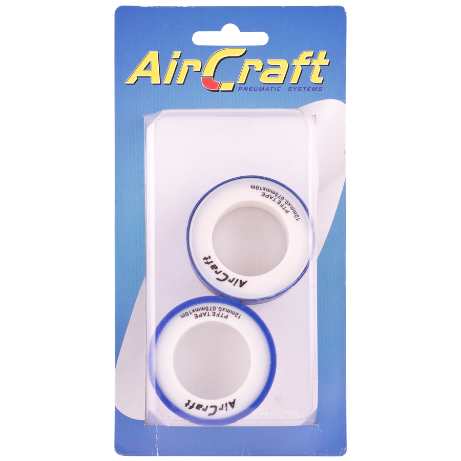 (image for) Ptfe Tape 12mmx0.075mmx10m Roll 2pce Pack