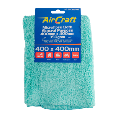(image for) Microfibre Cloth Gnl Purpose 400mm X 400mm 350gsm