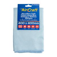Microfibre Cloth Polishing/glass Blue 400mm X 400mm 280gsm (image for) Microfibre Cloth Polishing/glass Blue 400mm X 400mm 280gsm