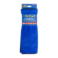 Microfibre Cloth Fleece Dry Towel Blue 400mm X 600mm 280gsm (image for) Microfibre Cloth Fleece Dry Towel Blue 400mm X 600mm 280gsm