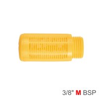 (image for) Plastic Breather Silencer 3/8' M Orange