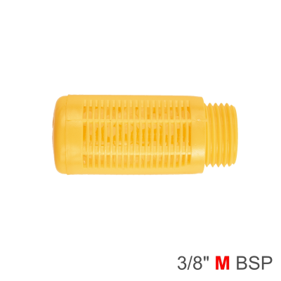 (image for) Plastic Breather Silencer 3/8' M Orange