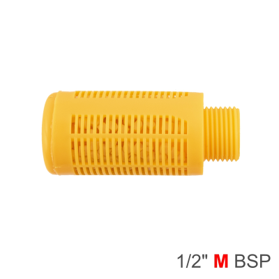(image for) Plastic Breather Silencer 1/2' M Orange