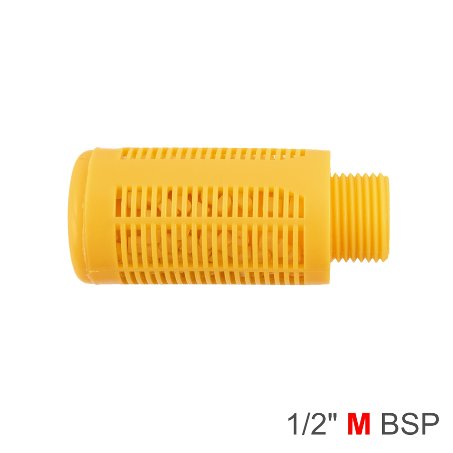 (image for) Plastic Breather Silencer 1/2' M Orange