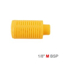 (image for) Plastic Breather Silencer 1/8' M Orange