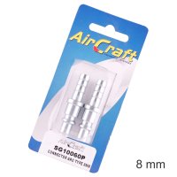 (image for) Connector Aro Type 8mm Hose Tail 2pack