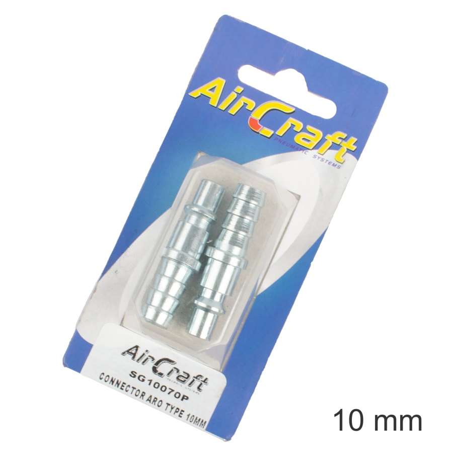 (image for) Connector Aro Type 10mm Hosetail 2pc Pack