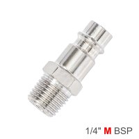 (image for) Connector German 1/4' Male Bulk