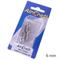 (image for) Connector German 6mm Hosetail 2pc Pack