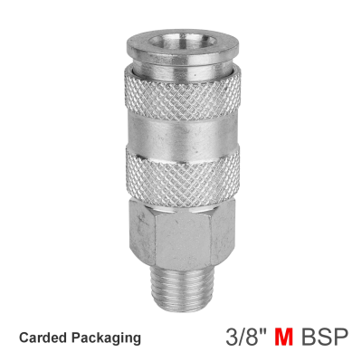 (image for) Quick Coupler Universal 3/8' Male 1pc Pack
