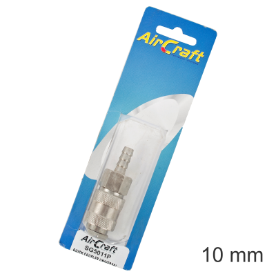 (image for) Quick Coupler Universal 10mm Hosetail 1pc Pack