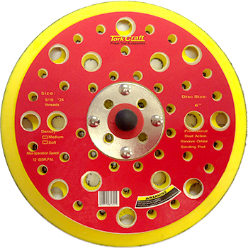 (image for) Da Sander Pad 52 Holes 5 16 - 24unf 150mm 6'