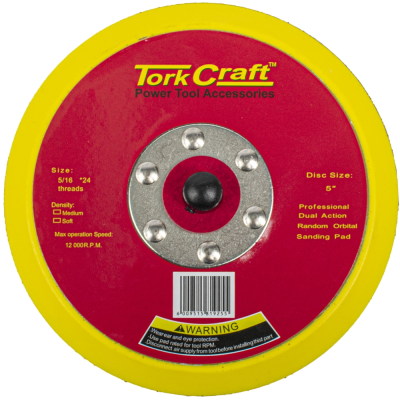 (image for) Da Sander Pad Hook And Loop 5 16 - 24unf Med Soft 125mm 5'