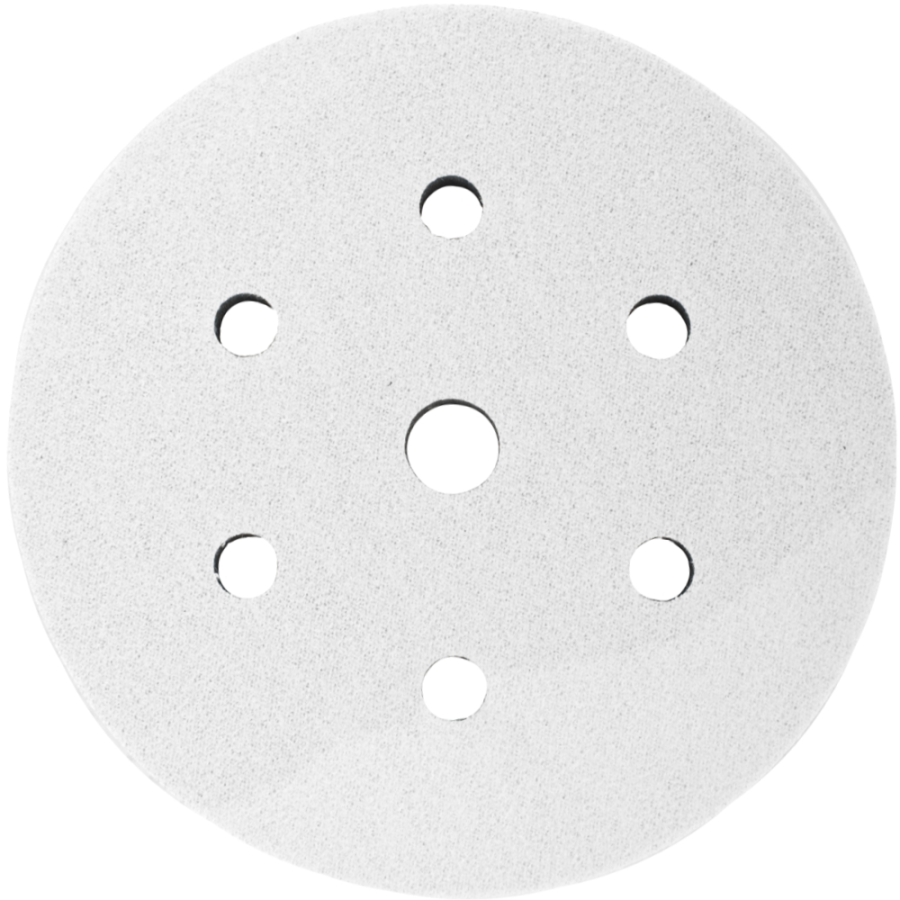 (image for) Interface Cushion Pad 150mm Hook And Loop 6 Holes
