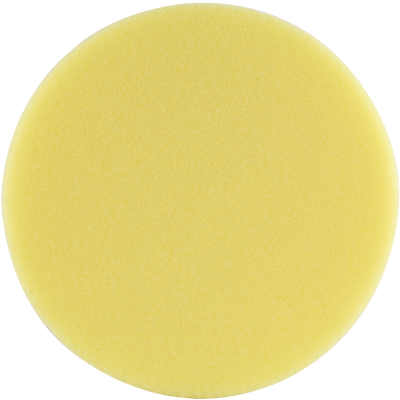 (image for) Foam Pad Hook And Loop Yellow Sponge 150mm 6' Heavy Cutting