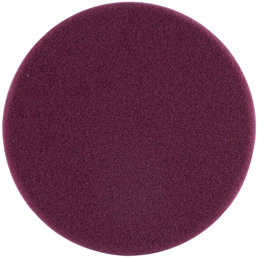 (image for) Foam Pad Hook And Loop Maroon Sponge 150mm 6' Heavy Compounding