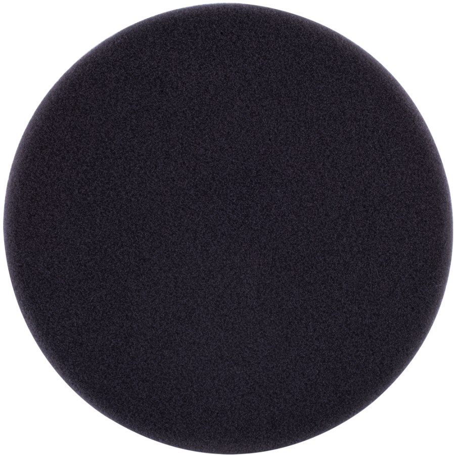 (image for) Foam Pad Hook And Loop Black Sponge 150mm 6' Finishing