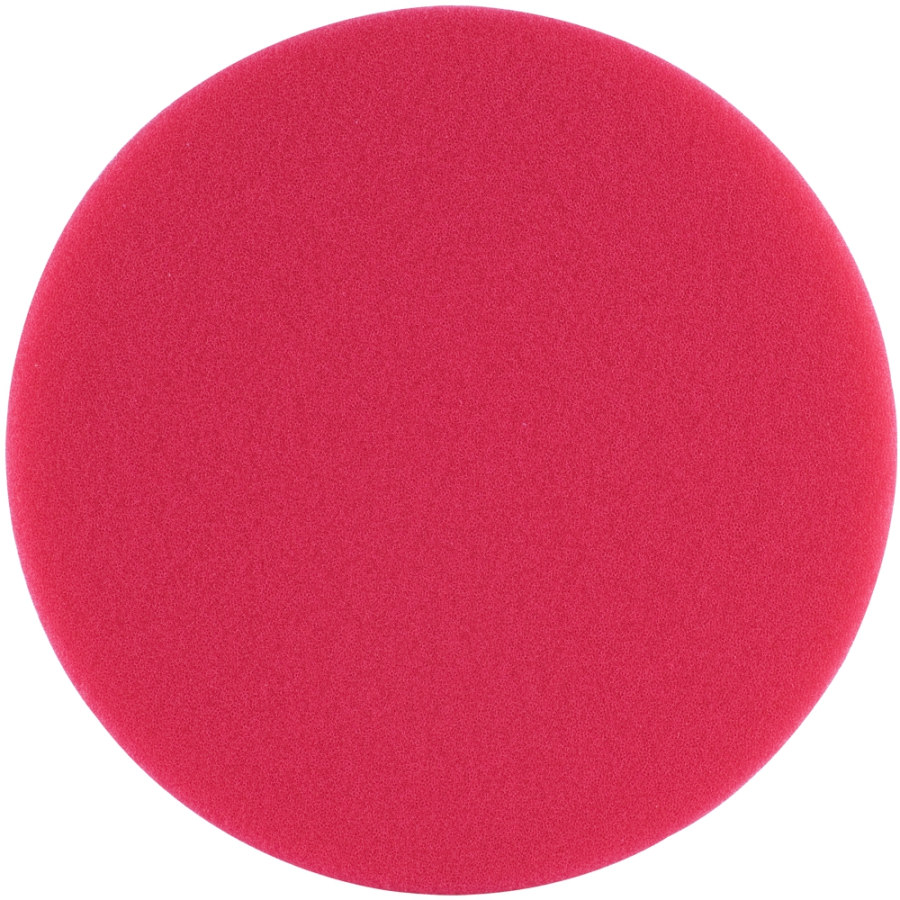 (image for) Foam Pad Hook And Loop Red Sponge 150mm 6' Ultra Finishing