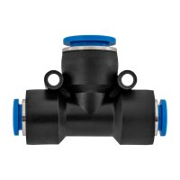 Pu Hose Fitting Tee 8mm-12mm (image for) Pu Hose Fitting Tee 8mm-12mm