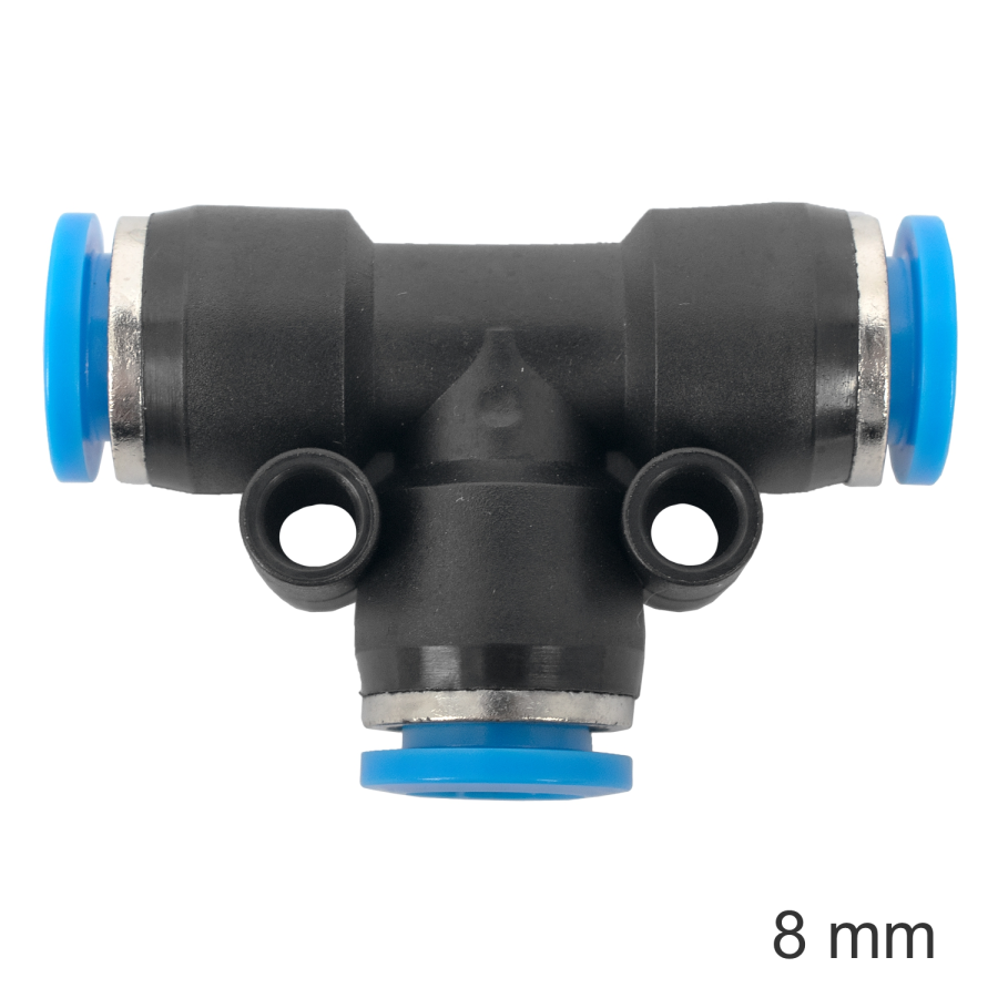 (image for) Pu Hose Fitting Tee 8mm